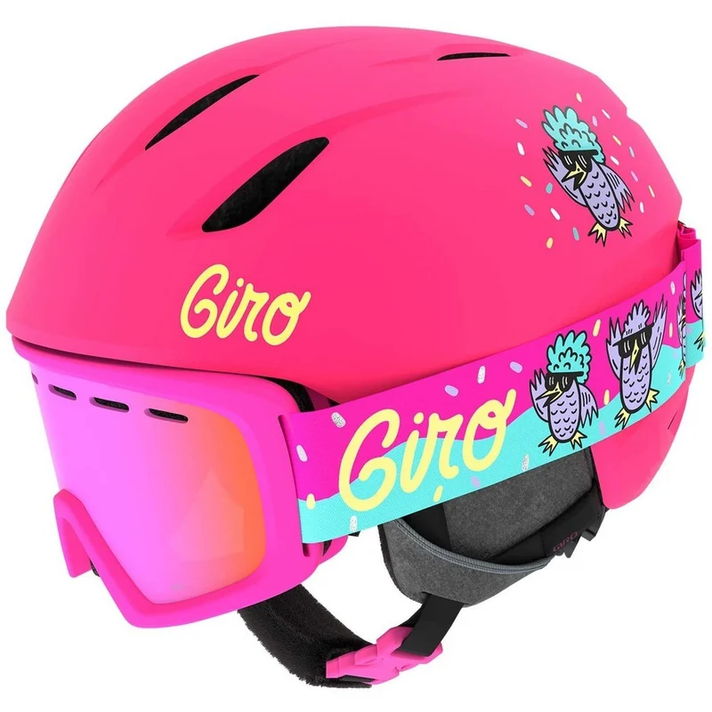 Casque de ski Giro Launch CP avec lunettes de ski (enfants)