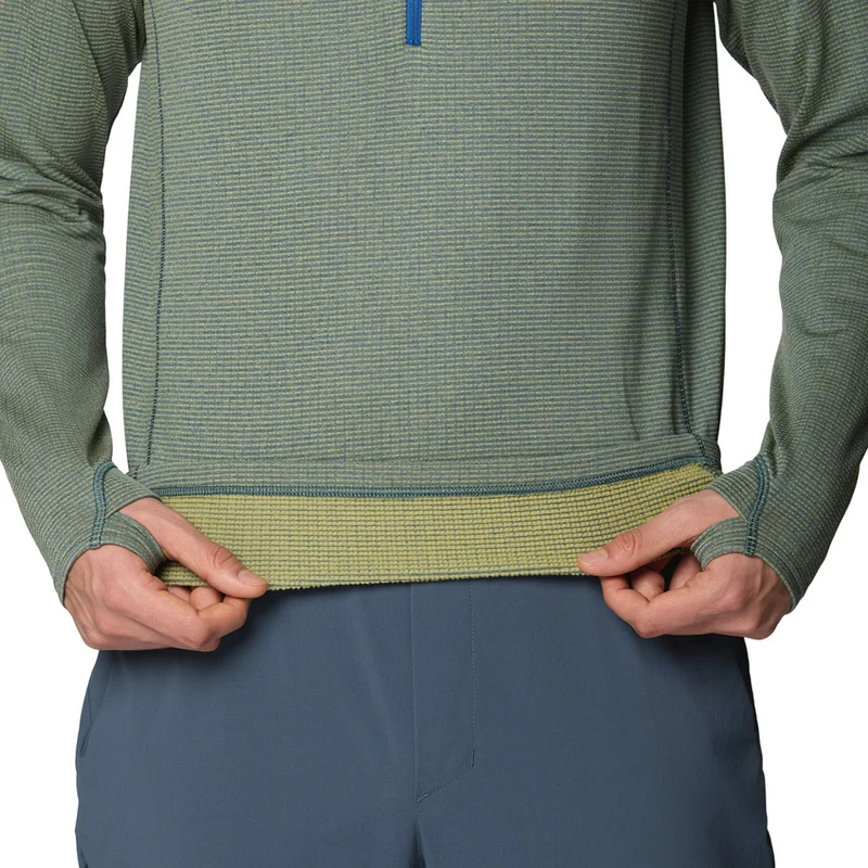 Chandail à demi-fermeture éclair Mountain Hardwear Crater Lake Heavyweight (hommes)