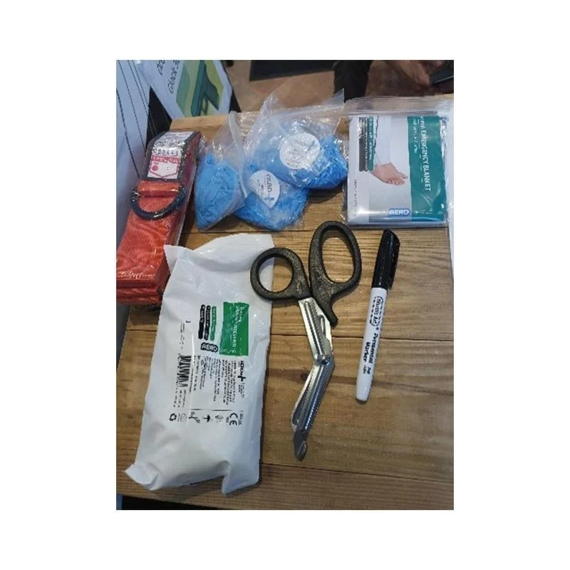 Kit de premiers secours Aero Healthcare RapidStop Bleed Control Pro avec garrot CE