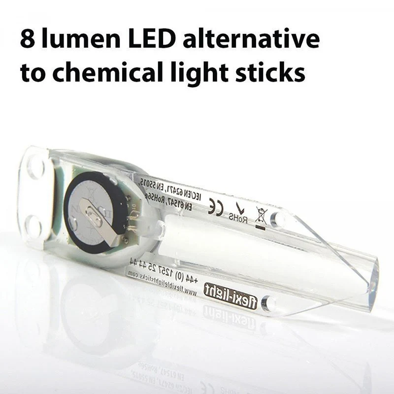 Lampe marqueur Flexi-Light V3 en silicone 8 lumens étanche 100 m à support auto-agrippant