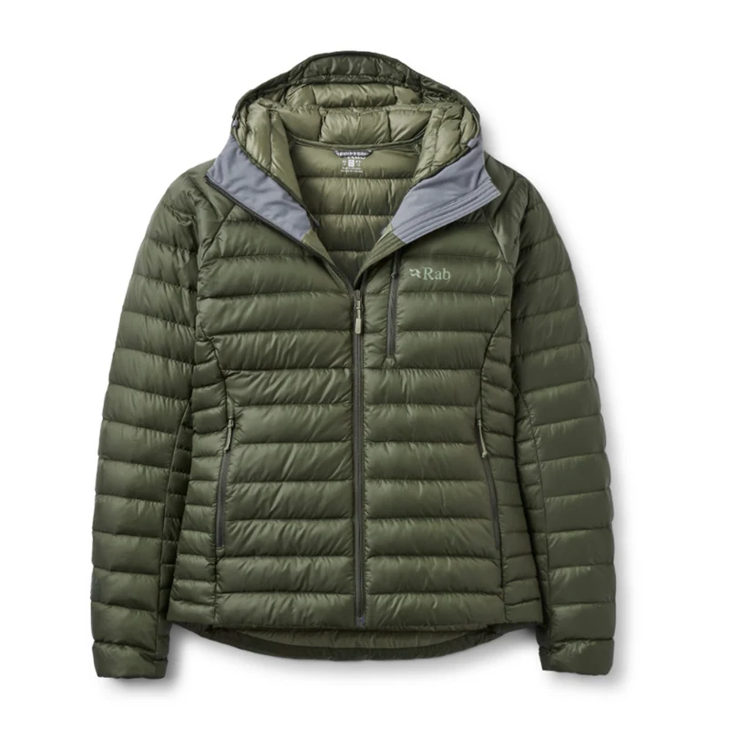 Manteau à capuchon Rab Microlight Alpine (femmes)