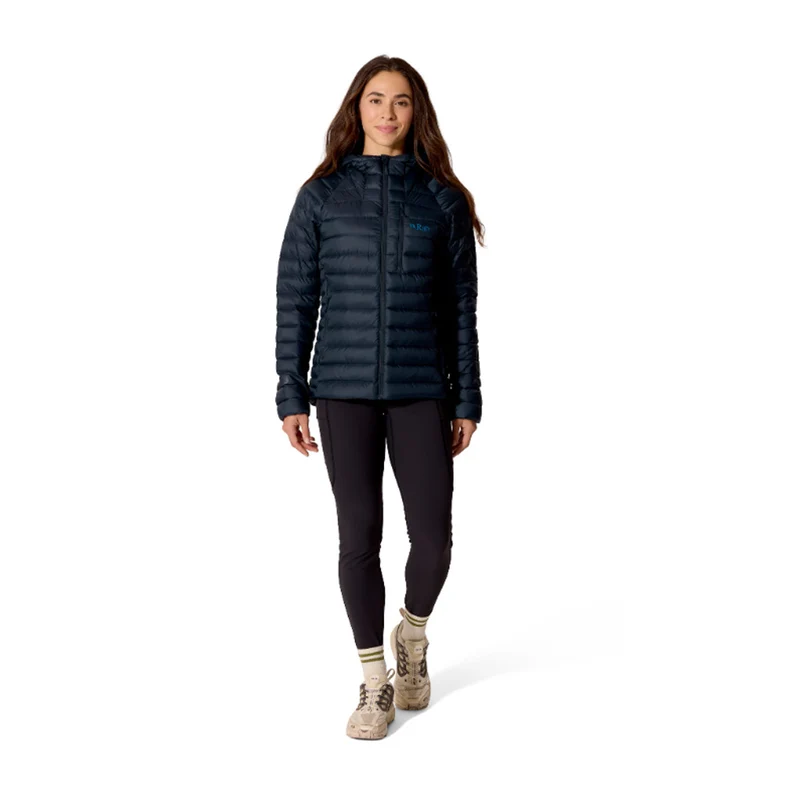 Manteau à capuchon Rab Microlight Alpine (femmes)