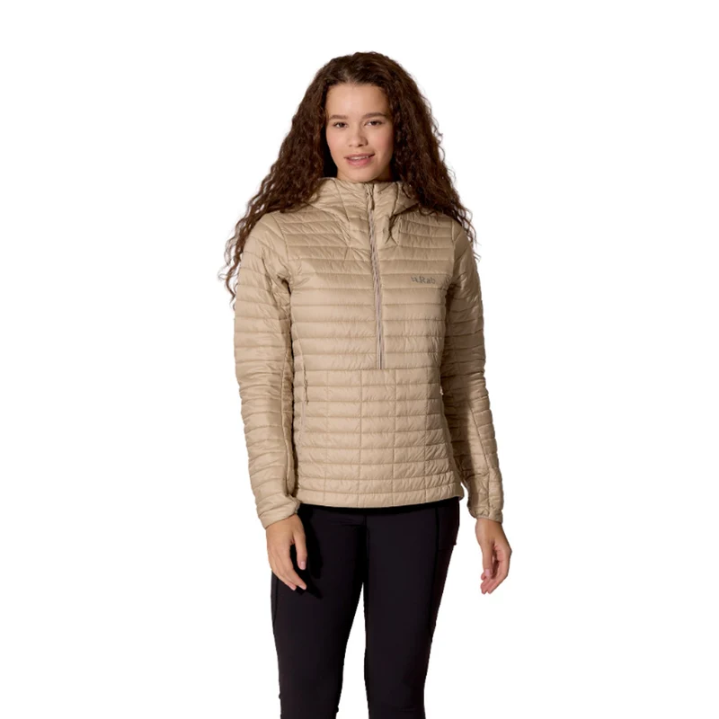 Manteau à capuchon Rab Microlighter Pullover (femmes)