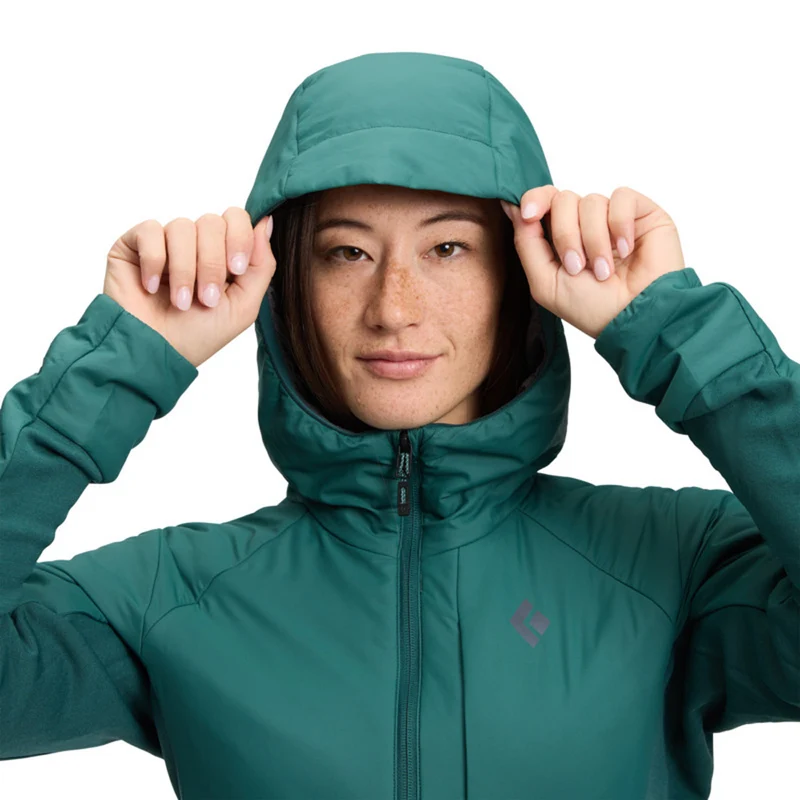 Manteau à capuchon isolé Black Diamond First Light 1.0 Stretch (femmes)