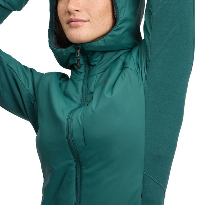 Manteau à capuchon isolé Black Diamond First Light 1.0 Stretch (femmes)