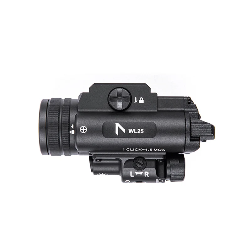 Lampe pour arme Nextorch WL25 1 200 lumens portée 420 m IPX7 en alliage d'aluminium de qualité