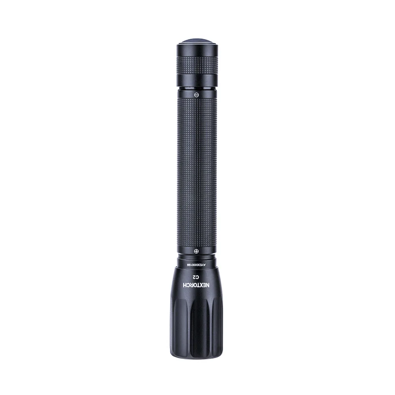 Lampe torche Nextorch C2 250 lumens portée 120 m IPX7 en alliage d'aluminium de qualité aéronautique
