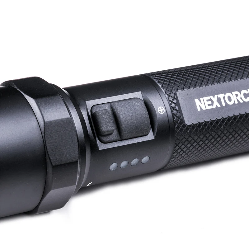 Lampe torche Nextorch P80B 2 100 lumens portée 380 m IPX7 en alliage d'aluminium de qualité
