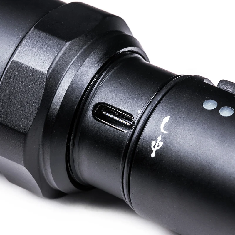 Lampe torche Nextorch P80B 2 100 lumens portée 380 m IPX7 en alliage d'aluminium de qualité