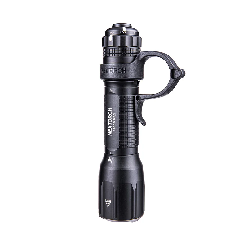 Lampe tactique Nextorch TA30D MAX 4 000 lumens portée 450 m IPX8 en alliage d'aluminium de qualité