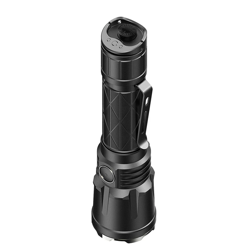 Lampe projecteur Klarus XT21X PRO 4 400 lumens portée 336 m IPX8 en alliage d'aluminium de qualité