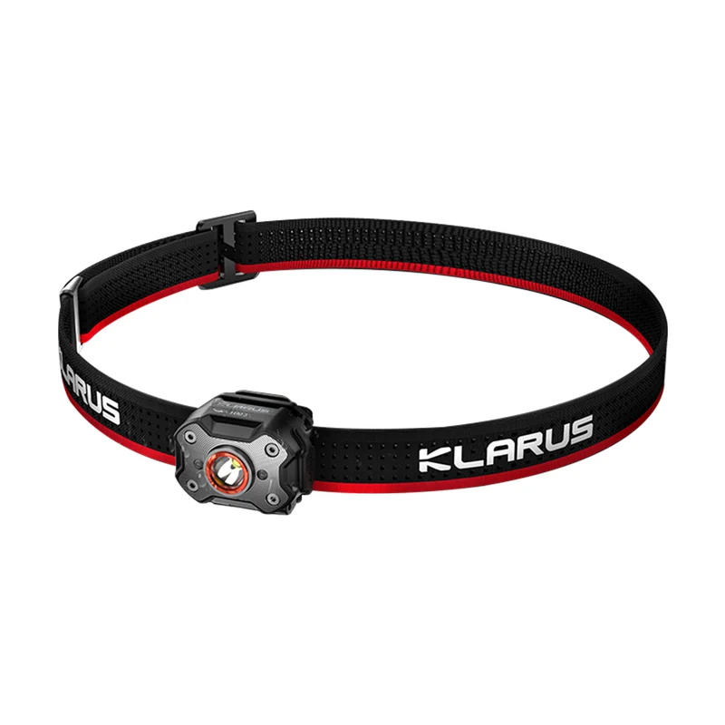 Lampe frontale Klarus HM3 670 lumens portée 90 m IPX5 en polymère