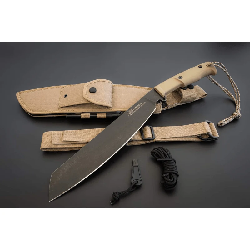 Couteau à lame fixe Extrema Ratio Kreios Expeditions acier N690 lame 324 mm kit de survie inclus