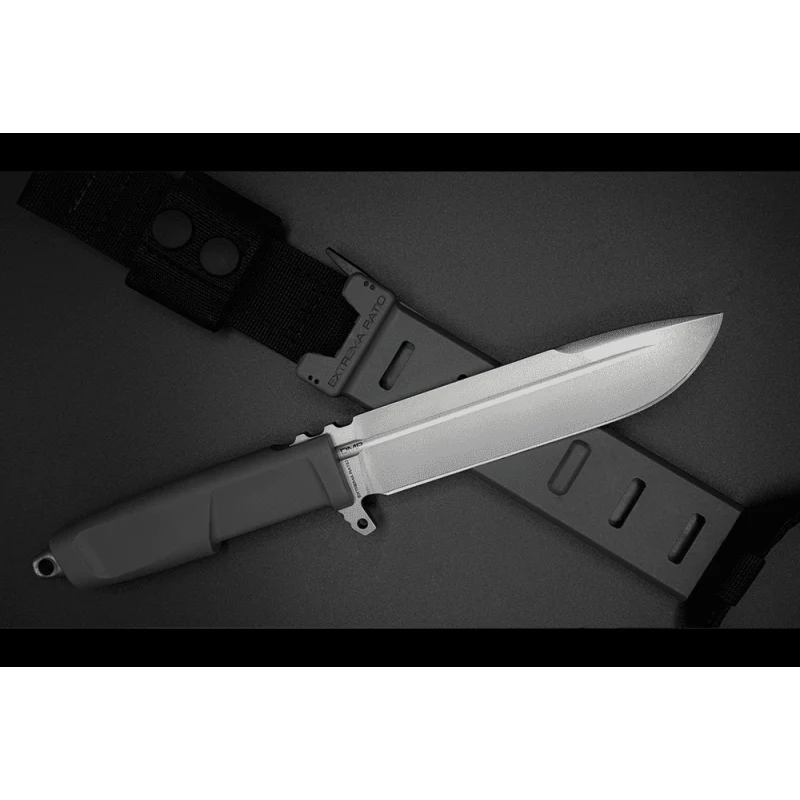 Couteau à lame fixe Extrema Ratio DMP drop point acier N690 lame 152 mm
