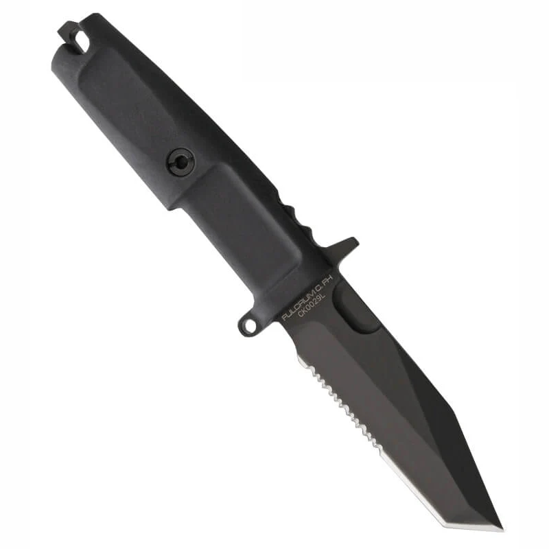 Couteau à lame fixe Extrema Ratio Fulcrum C FH tanto acier N690 lame 110 mm manche long