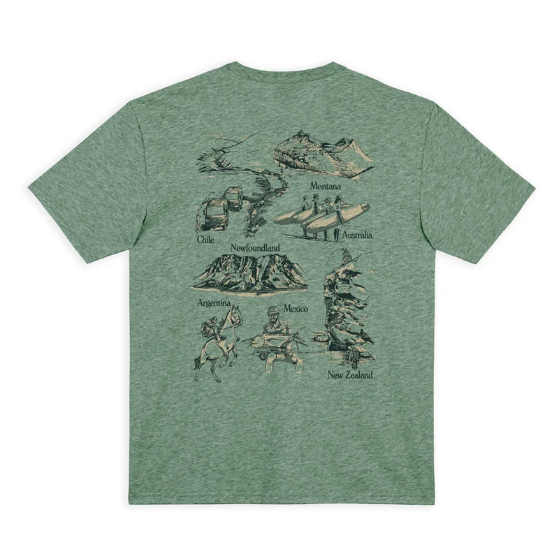 T-shirt Hooké Go Outside (hommes)