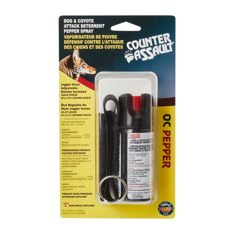 Répulsif pour chiens et coyottes Counter Assault 40 g
