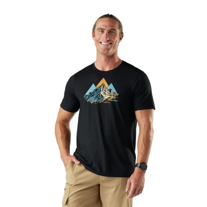 T-shirt Smartwool Peak Bagger Active (hommes)