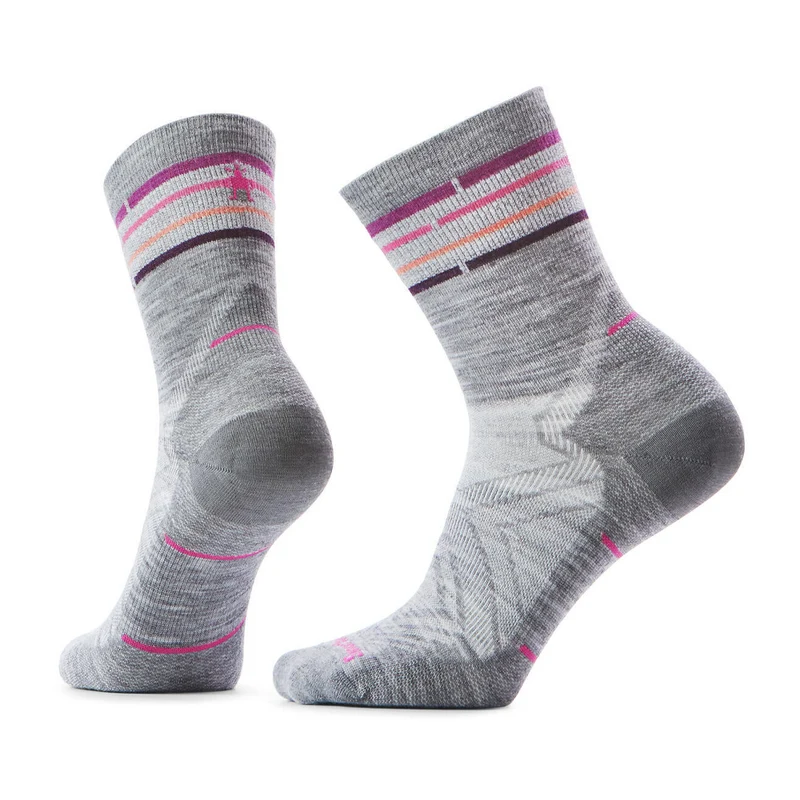 Bas Smartwool Run Zero Cushion Mid Crew (femmes)