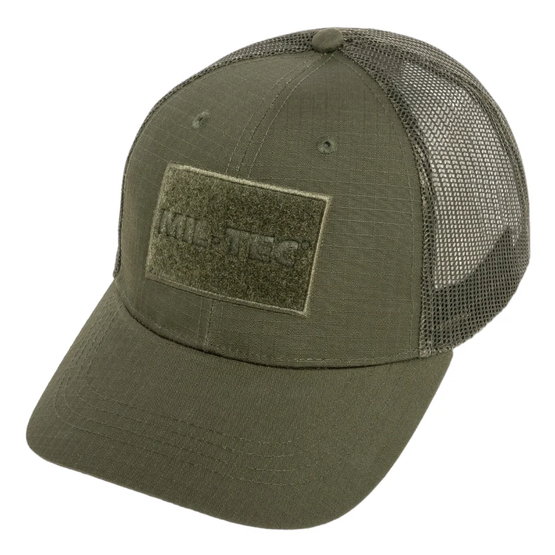 Casquette Mil-Tec Baseball Trucker polycoton 65/35 maille filet arrière taille unique