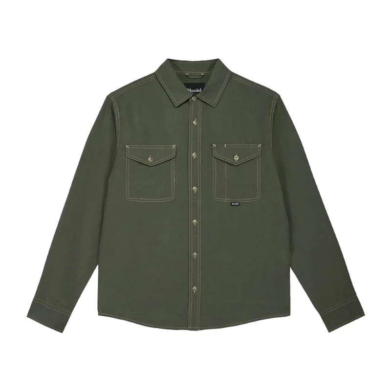 Chemise à manches longues Hooké Tencel Linen (hommes)