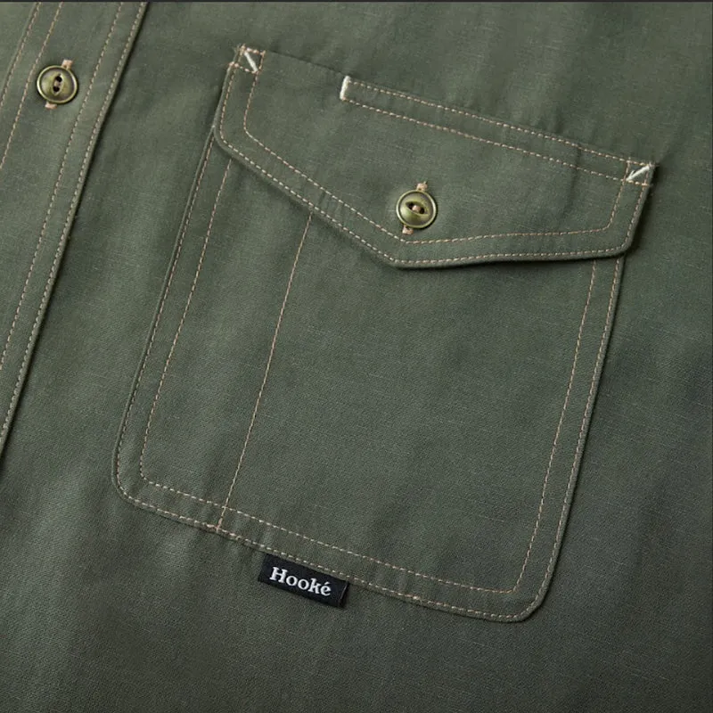Chemise à manches longues Hooké Tencel Linen (hommes)