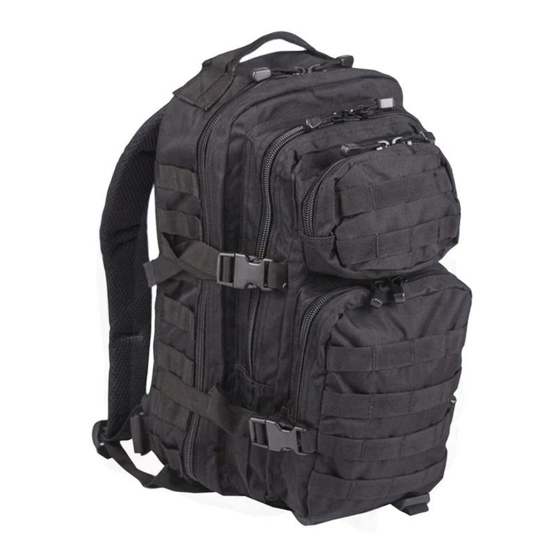Sac à dos Mil-Tec US Assault Small 20L version monochrome polyester enduit PVC MOLLE 42 × 20 × 25 cm