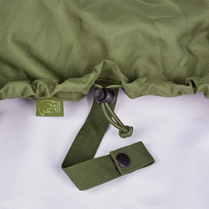 Couvre-sac Ares réversible 35 L en nylon ripstop imperméable, deux faces selon l'environnement